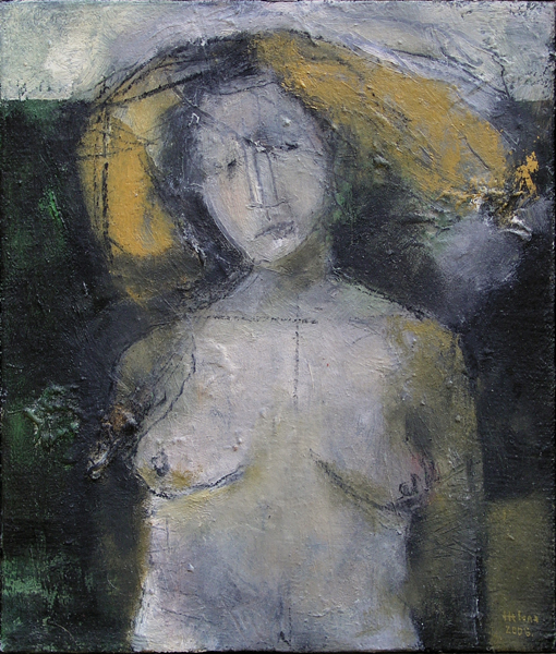 16 Žurika / Žurika, ulje na platnu / oil on canvas, 32 x 27,5 cm, 2006.