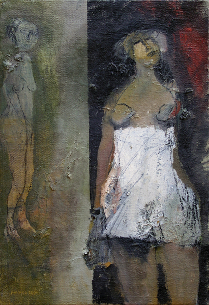 17 Pera / Pera, ulje na platnu / oil on canvas, 40,5 x 28,5 cm, 1998.