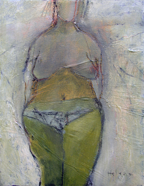 19 Mali akt / Small Nude, ulje na platnu / oil on canvas, 25 x 20 cm, 1997.